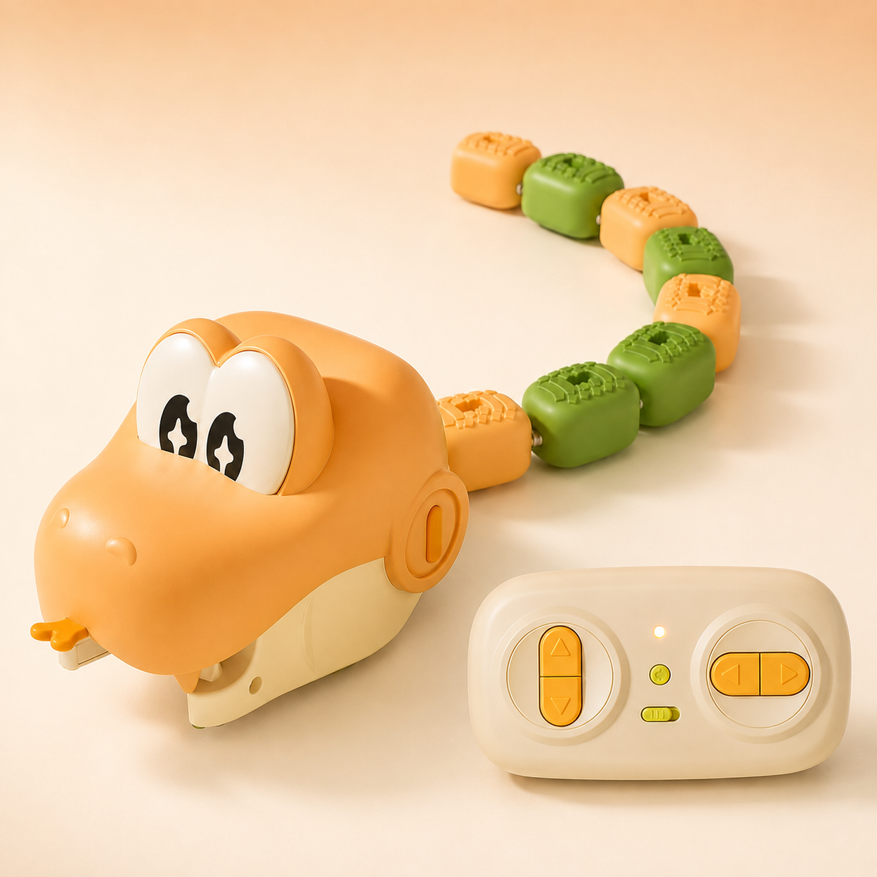 Orange SnappySnake™ Hungry Hero kids action game